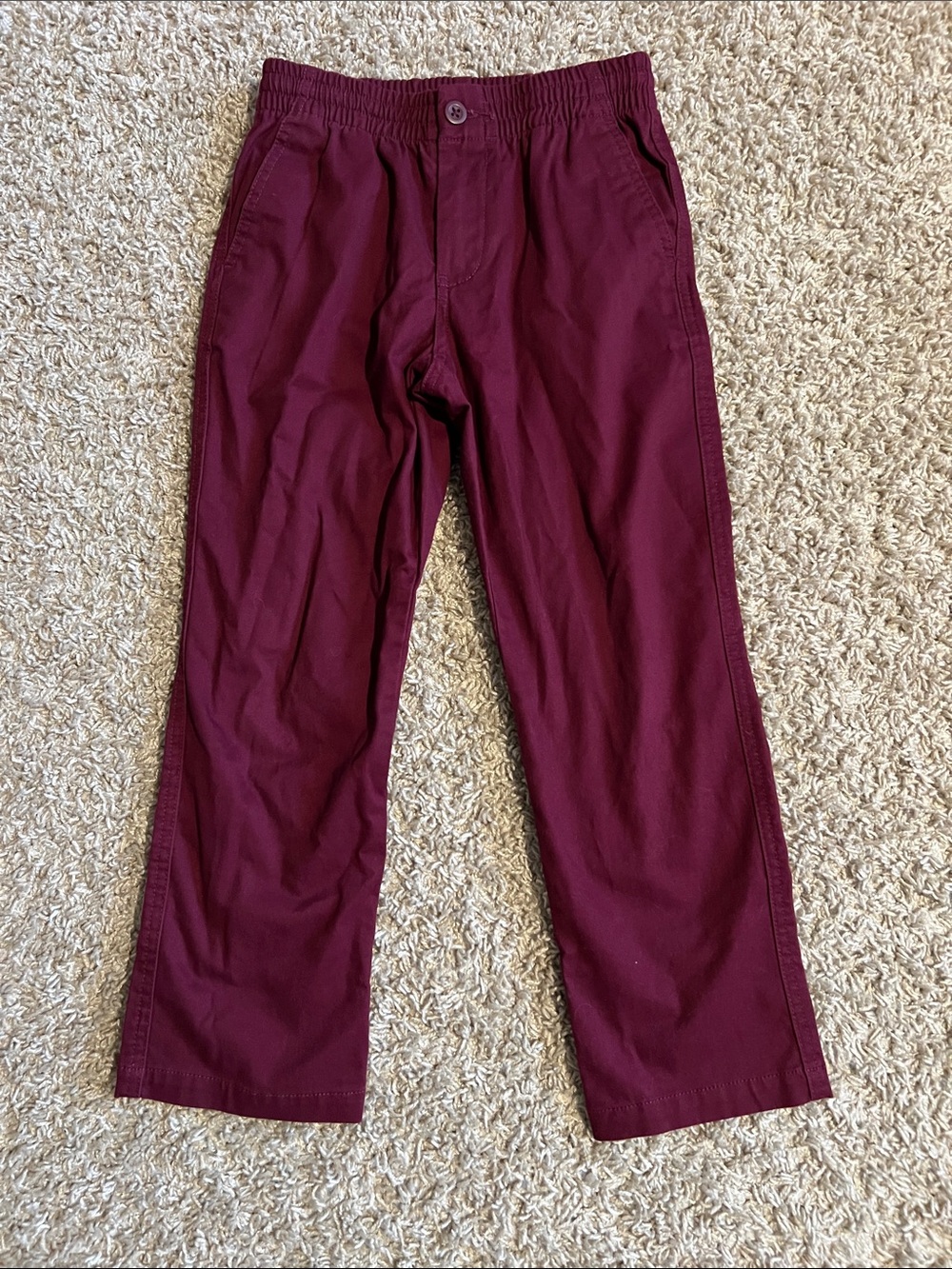 Polo by Ralph Lauren Boys Burgundy Chinos